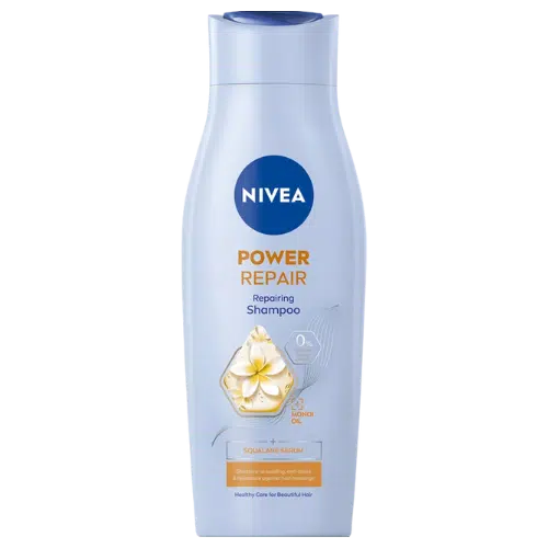 Szampon Nivea Power Repair Naprawczy do Włosów z Olejkiem Monoi 400 ml