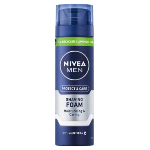 Nivea Men Protect & Care Pianka do Golenia 200 ml – Ochrona i Pielęgnacja Męskiej Skóry