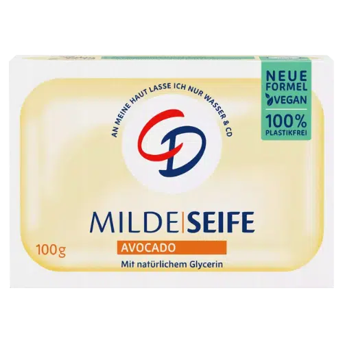 Mydło Glicerynowe CD w Kostce Awokado Łagodne do Skóry Wrażliwej, 100 g