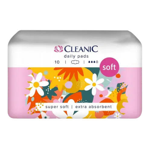 Podpaski na Dzień Cleanic Daily Pads Soft 10 sztuk