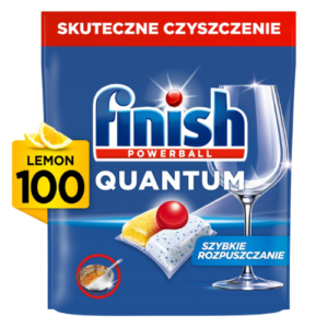 Finish Quantum Lemon Kapsułki do Zmywarki 100 szt.