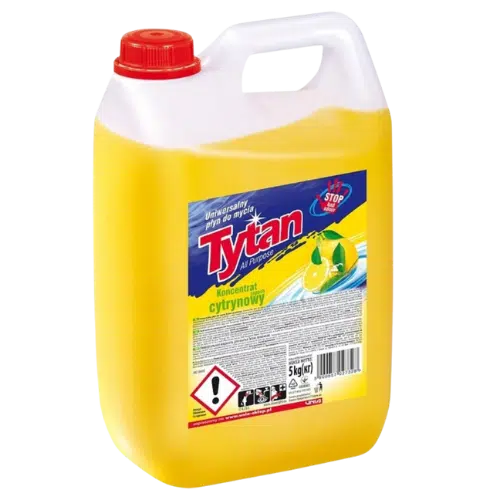 Tytan Cytrynowy Koncentrat – Uniwersalny Płyn do Mycia, 5 kg