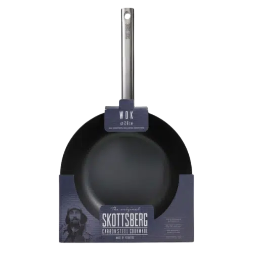 Skottsberg Patelnia WOK ze Stali Węglowej 28 cm