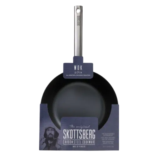 Skottsberg Patelnia WOK ze Stali Węglowej 24 cm